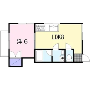 メゾン鶴間【2階】の間取り