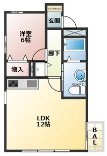 翠鴎館(すいおうかん)【2階】の間取り