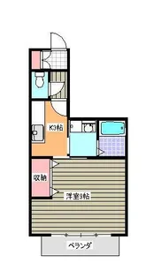 ブラッサム高森【2階】の間取り