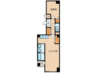 エリックビル【2階】の間取り
