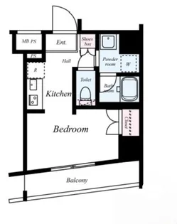 Caldo池袋L【12階】の間取り