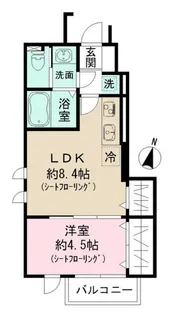 felice S【1階】の間取り