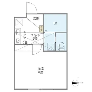 カーサ・レゾルテ【2階】の間取り