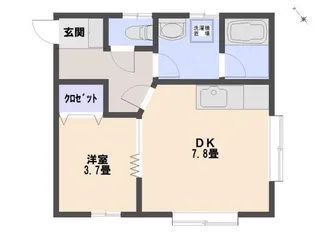 メゾンK【1階】の間取り