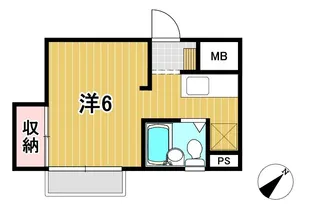 小川ビル【3階】の間取り