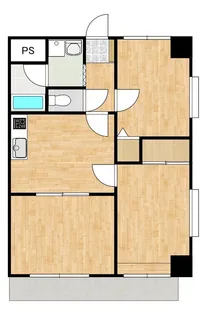 アイビークロス【4階】の間取り