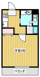 ブロードマンション【1階】の間取り