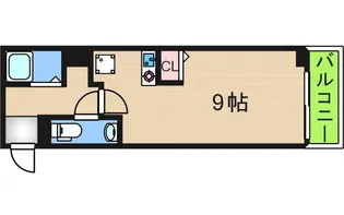 サンハイツ岸里【5階】の間取り