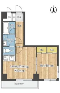 レイハウス橋本【2階】の間取り
