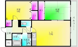 シャルマンシェソワ【3階】の間取り