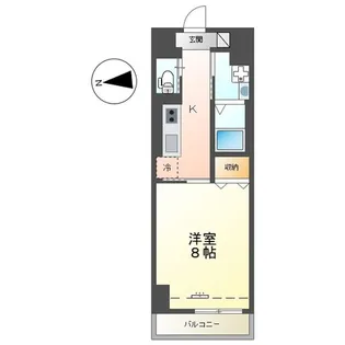 中央地所西条駅前ビル【10階】の間取り