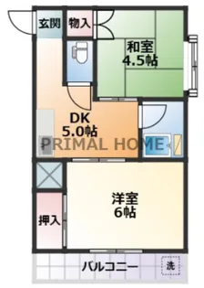 田辺ビル【3階】の間取り