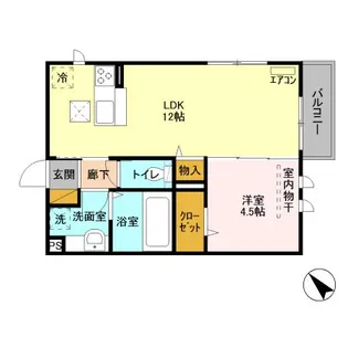 リヴェール【3階】の間取り