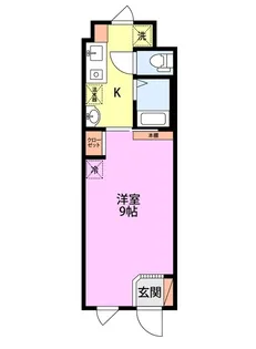 STEPS新潟大学前【3階】の間取り