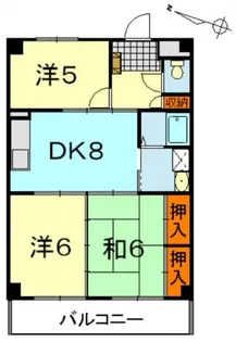 播磨ビル【2階】の間取り