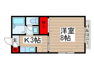 ピアシャンテ【1階】の間取り