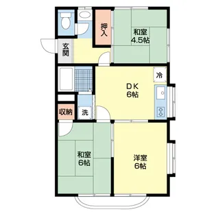 メゾン井口【2階】の間取り