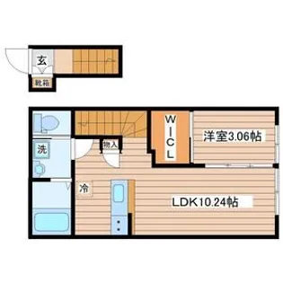 グランヴィラ八本松【1階】の間取り