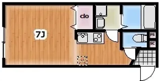 ミッドテラス草加【1階】の間取り