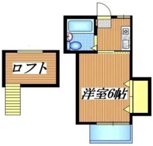 コーポラス清和【2階】の間取り