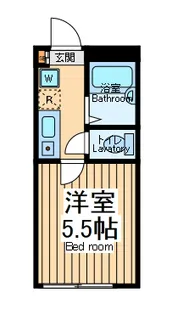 グランスクエア中野島【2階】の間取り