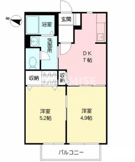 オレンジハイムM【2階】の間取り