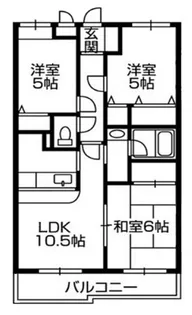 第3旭マンション【3階】の間取り