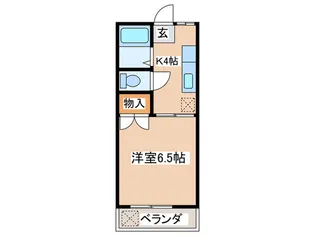 平成コ-ポ【1階】の間取り