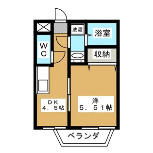 コープヒルズ【2階】の間取り