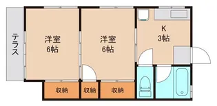 メゾン北村【2階】の間取り