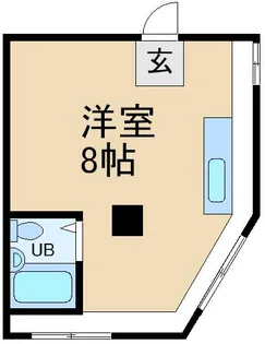 錦ビル【2階】の間取り