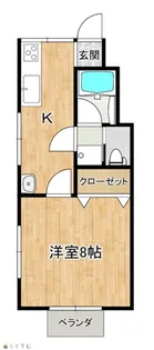 リバーサイドウィング【1階】の間取り