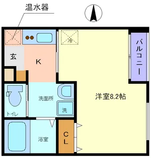グラン・ドミール仙台駅東【4階】の間取り