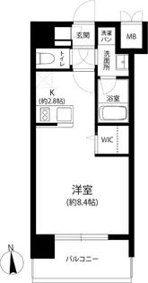 リフェスタ渡辺通【4階】の間取り