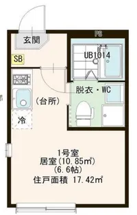 Starlight Home【3階】の間取り