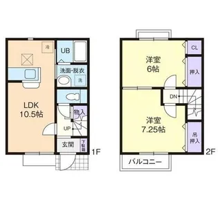 REFINADO B【1階】の間取り
