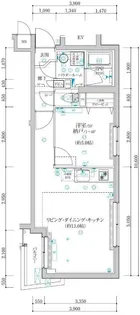 アルテシモ アレス【4階】の間取り