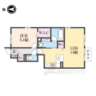 コージーコート・A【2階】の間取り
