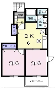 サン・アーバンV【1階】の間取り