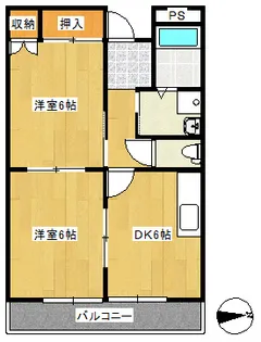 アレグリア久世【3階】の間取り