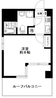 リベルタII(住宅使用)【5階】の間取り
