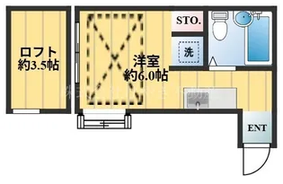 エトワール沼袋【2階】の間取り