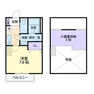 Raffine 蓮田【1階】の間取り