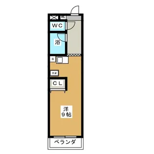 ラフィーネ初石【2階】の間取り