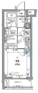 クレヴィスタ中野落合【3階】の間取り