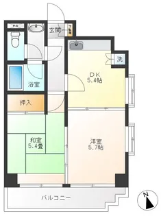 ノビィーロード【3階】の間取り