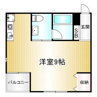 NERV西早稲田【1階】の間取り