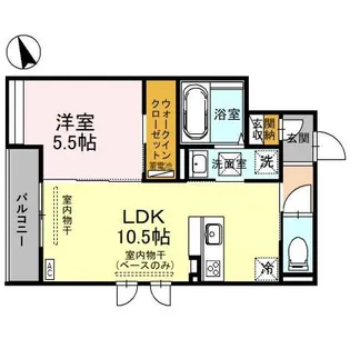 D-Residence瓢箪町【1階】の間取り
