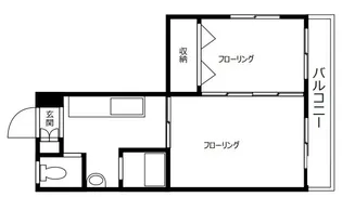 山崎ビル【4階】の間取り
