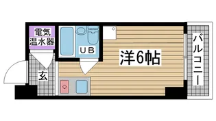 カサベラ花隈【7階】の間取り